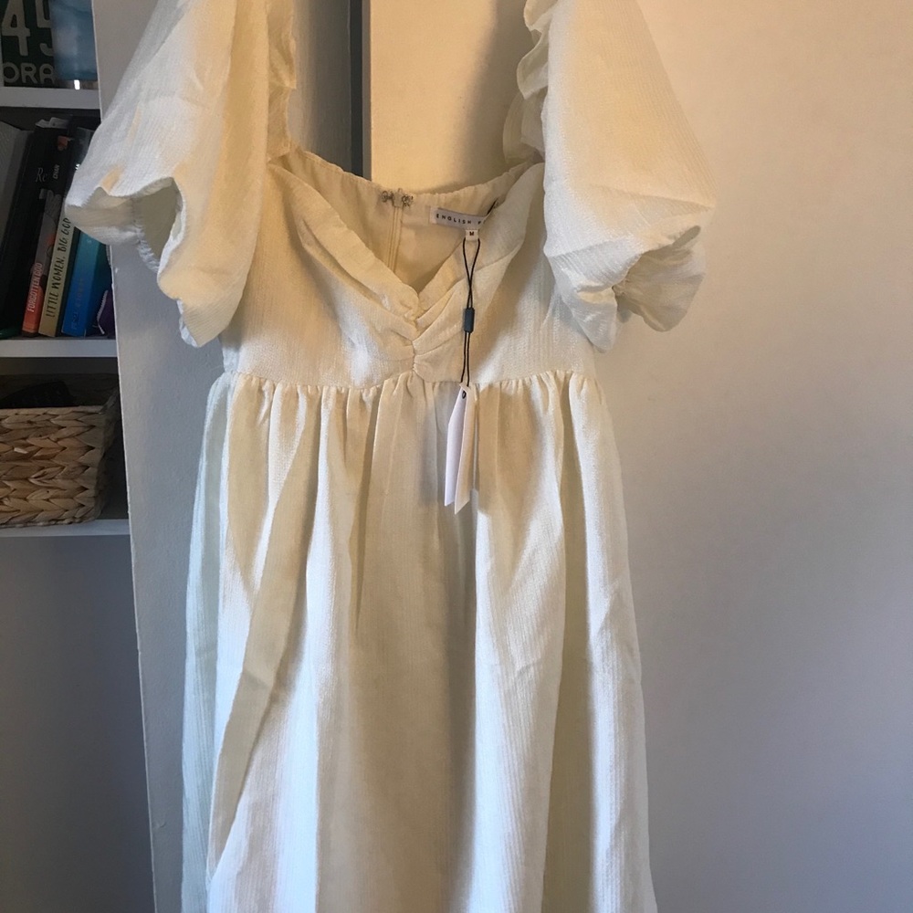 English Factory cream dress